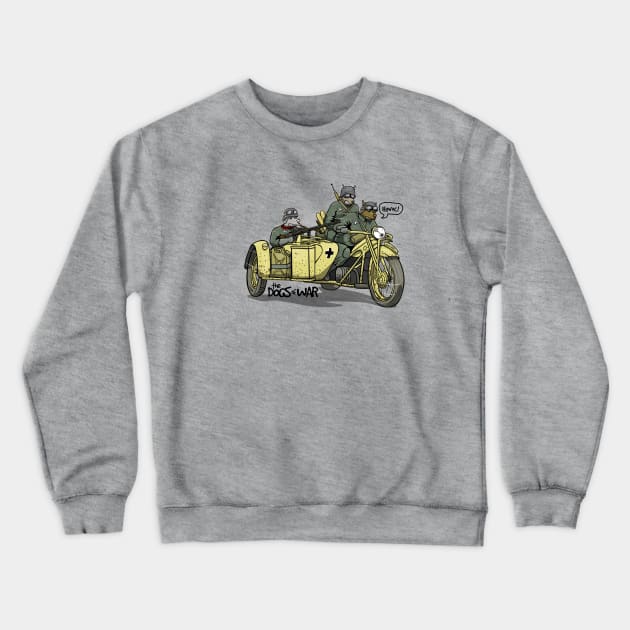 The Dogs of War: Zundapp ks750 Crewneck Sweatshirt by Siegeworks